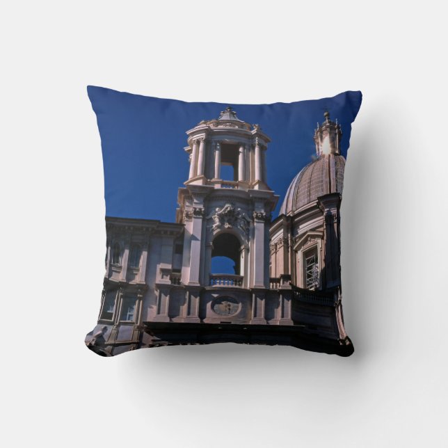 Churches Rome Italy Cushion (Front)