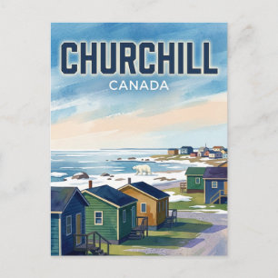 Churchill Canada Postcard