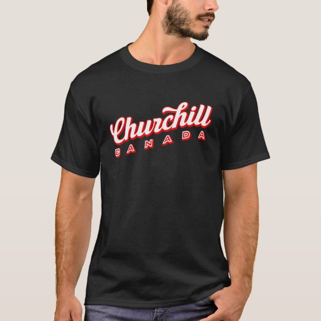 Churchill Canada T-Shirt (Front)