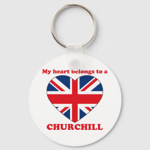 Churchill Key Ring