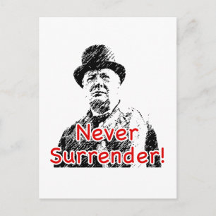 churchill postcard