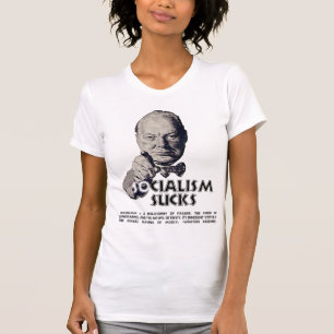 Churchill Quote: Socialism Sucks! T-Shirt