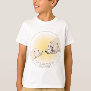 Churchill Souvenir Sweatshirt Kid's Polar Bear Top