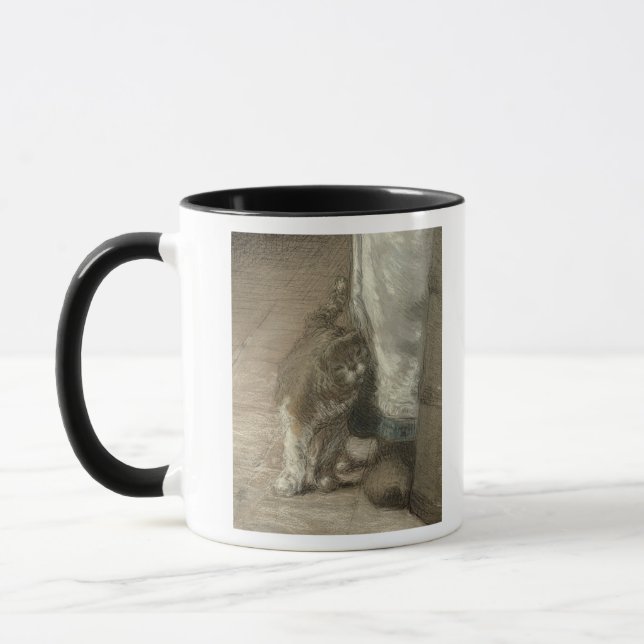 Churning Butter, 1866-68 Mug (Left)
