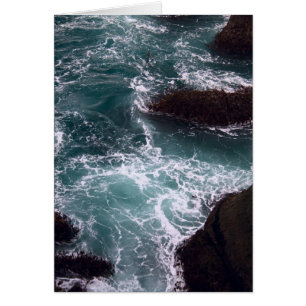 Churning Ocean Card