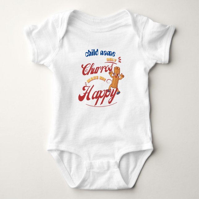Churros Baby Bodysuit (Front)