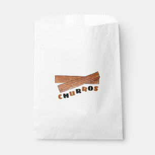 CHURROS Spanish Portuguese Fried Churro Pastry Favour Bags