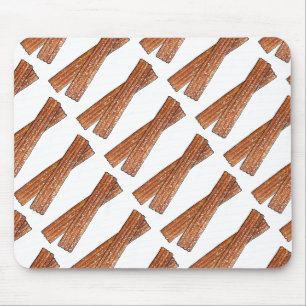 CHURROS Spanish Portuguese Fried Churro Pastry Mouse Pad