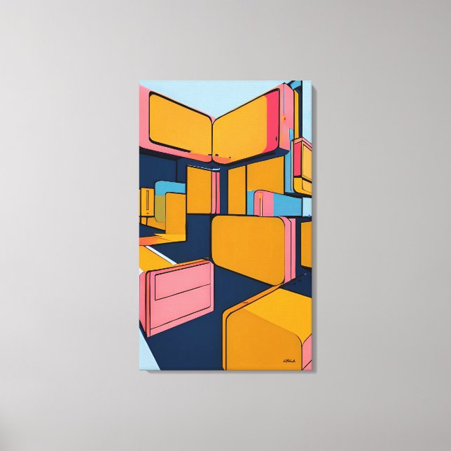 Chutecase Canvas Print (Front)