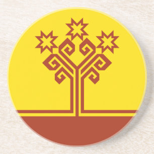 Chuvashia Flag Coaster