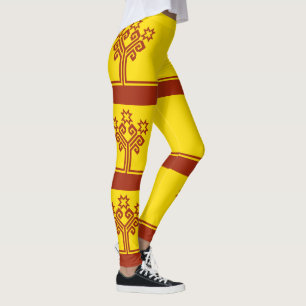 Chuvashia Flag Leggings