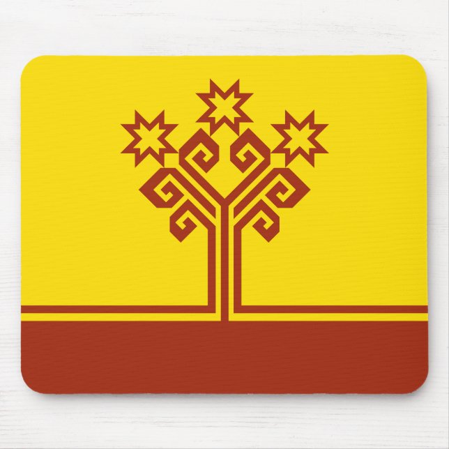 Chuvashia Flag Mouse Pad (Front)