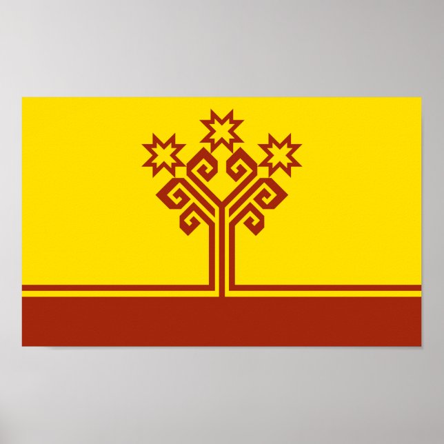 Chuvashia Flag Poster (Front)