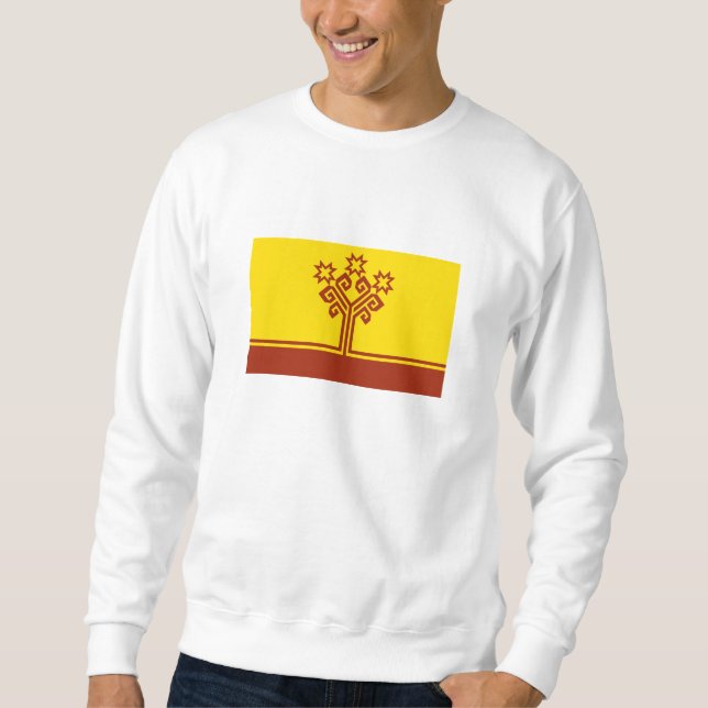 Chuvashia Flag Sweatshirt (Front)