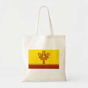 Chuvashia Flag Tote Bag