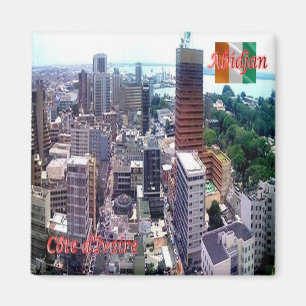 CI - Ivory Coast - Abidjan Magnet