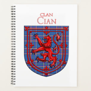 Cian of Ely Tartan Scottish Plaid Planner