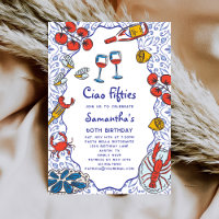 Ciao 50s Italian Seafood Wine Dinner 60th Birthday
