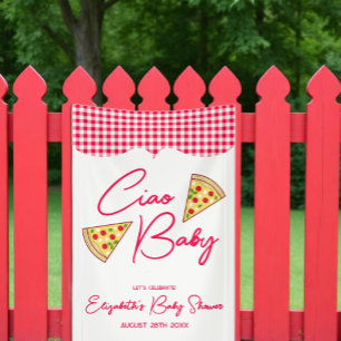 Ciao Baby Italian Baby Shower Banner