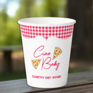 Ciao Baby Italian Baby Shower Paper Cups