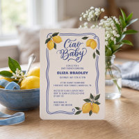 Ciao Baby Italian Lemon Baby Shower