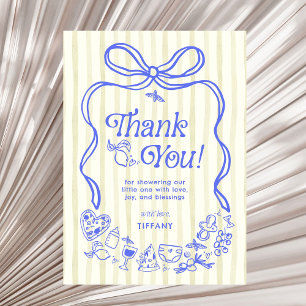 Ciao Baby Italian Lemons Baby Shower Thank You Card