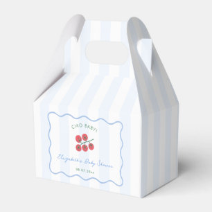 Ciao Baby Italian Tomato Theme Baby Shower Favour Box