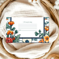 Ciao Baby Italy Inspired Baby Shower Note for Baby