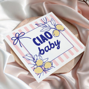CIAO BABY Lemon Mediterranean Amalfi Napkin