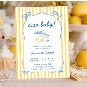 Ciao Bambino Baby Shower Invitation