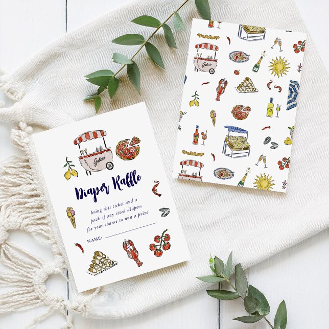 Ciao Bambino | Italian Summer Diaper Raffle Card (Creator Uploaded)