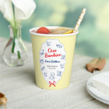 Ciao bambino yellow baby shower