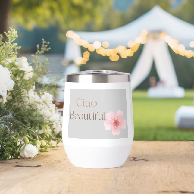 Ciao Beautiful, Elegant Floral Gift  (Wedding (Rotated))