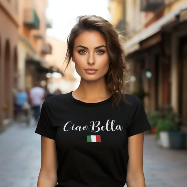 Ciao Bella Greetings: Italian-Inspired T-Shirt (Creator Uploaded)
