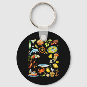 Ciao Bella Italian Amalfi Coast Summer Travel Key Ring