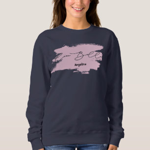 Ciao Bella Italian Brush Stroke Sweatshirt