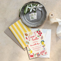 Ciao Bella Italian Riviera Stripe Birthday Party