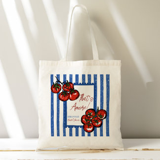 Ciao bella tomato Italian bridal shower favor gift Tote Bag
