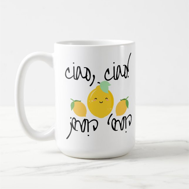 Ciao, Ciao! Coffee Mug (Left)