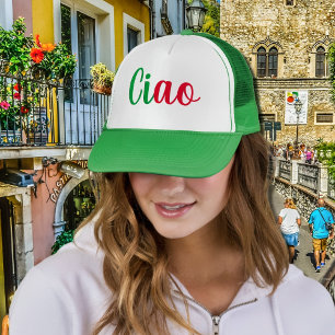 Ciao - handwritten greeting in Italian Trucker Hat