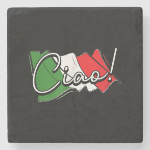 Ciao! - Italian and European Venice Scooter and La Stone Coaster