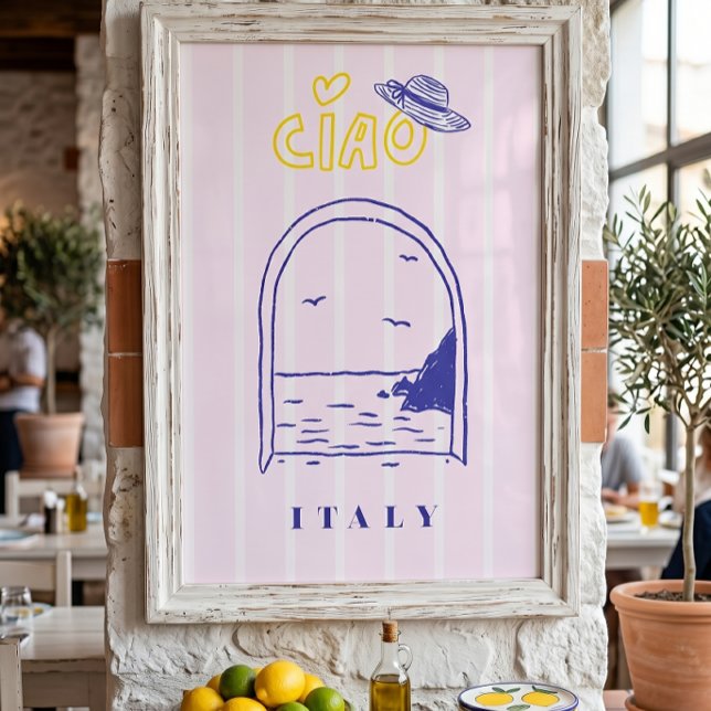 Ciao Italy Summer Vacation Poster (Creator Uploaded)