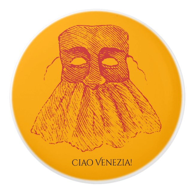Ciao Venezia! Ceramic Knob (Front)