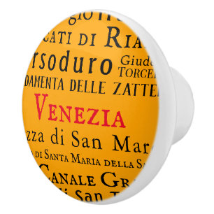 Ciao Venezia! Ceramic Knob