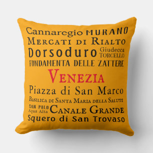Ciao Venezia! Cushion