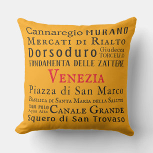 Ciao Venezia! Cushion