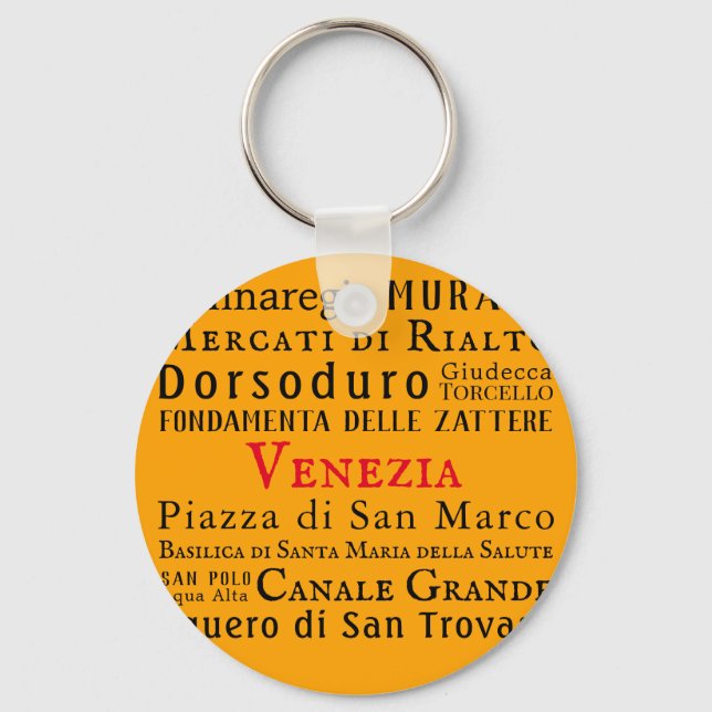 Ciao Venezia! keychain (Front)