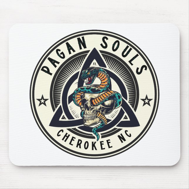 Ciara St James Pagan Souls Cherokee Mousepad (Front)
