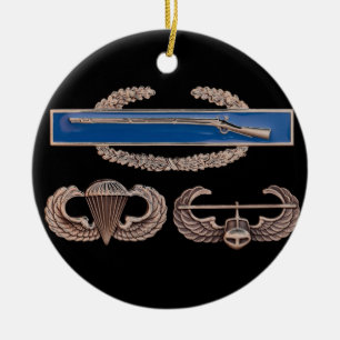 CIB Airborne Air Assault Ceramic Tree Decoration