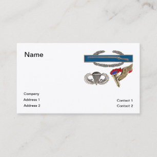 CIB Airborne Pathfinder Business Card